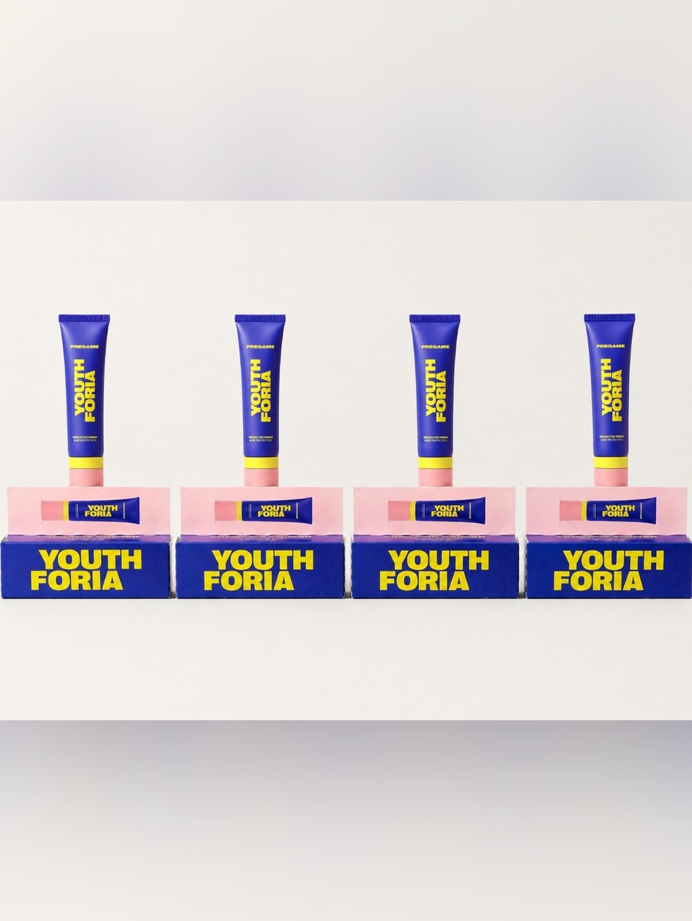 Youthforia Pre-Game Primer Mini Bundle of 4 NEW Hydrating Makeup Primers